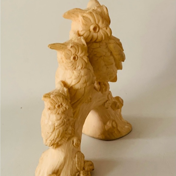 Santini 3 owls figurine Italy - Picture 4 of 9